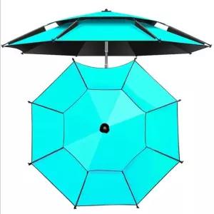 낚시 우산 2단 우드 감성 기둥 사각 야외용 커넥터 야외
