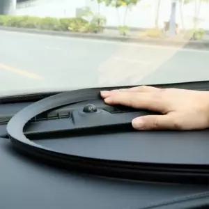 대시보드 틈새 방음 몰딩 1.6m 바람막이 차량 풍절음 흡음 방진 소음