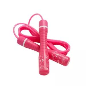 김수열 PVC 어린이줄넘기 롱키형 K-004 분홍 어린이운동 줄넘기운동