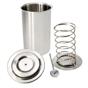 스텐 고기통 자체 온도 모니터 찜통 냄비통 찜도구