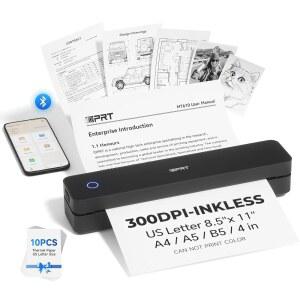 여행용 iDPRT 휴대용 프린터 무선 - 8.5