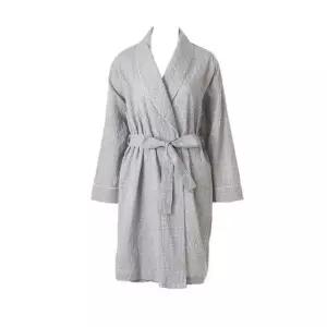 [갤러리아] 여/와코루 면선염 잔체크 여성 로브가운(WRB2513W)