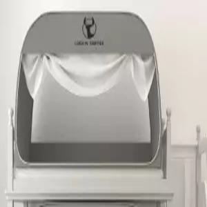 침대 보온 난방텐트 접이식 기숙사 암막 방한텐트 2층침대