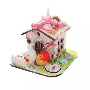 DIY 몰랑이 무드등 과자집 꾸미기 키트 사무용품