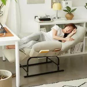 리클라이너 의자 눕는 인용리클라이너 쿠션 독서 수면 수유