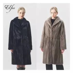 풀스킨 휘메일 유색 밍크코트(E8W3EC13) 502250