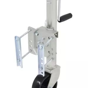 트레일러 보조 바퀴 잭 트레일러잭 카라반 재키 운반 운반견인 수레