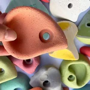 암벽등반홀더 인공암벽포인트 클라이밍홀더 홀드 실내암벽