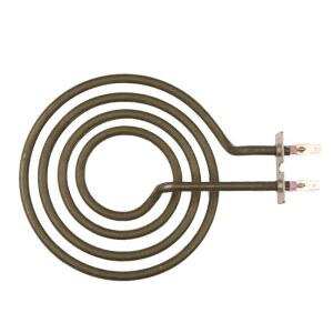 SUS1800W 220V 팬케이크 코일 모양 히터 전기 관형 프라이어 로스터 피팅 표면 스토브 튜브 에어 버너