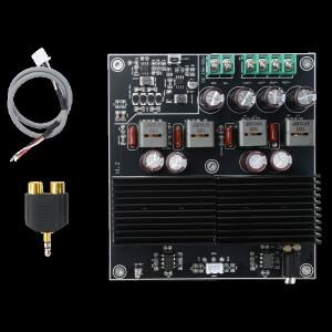 DC 19-50V 하이파이 듀얼 코어 TPA3255 스테레오 앰프 보드 2채널 600W+600W 클래스 D 디지털 파워 TL072 O