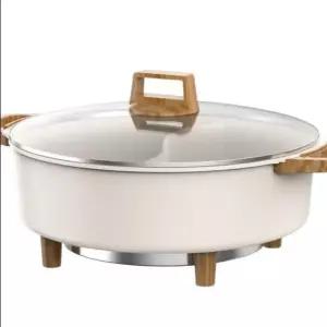 전기 훠궈냄비 홈파티 샤브샤브 마라탕 반반냄비