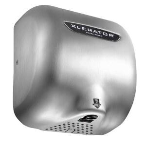 XLERATOR XL SB 208V 자동 고속 핸드 드라이어 엑셀 브러 스테인리스 스틸 커버가 있는 상업용 7 0 A 208
