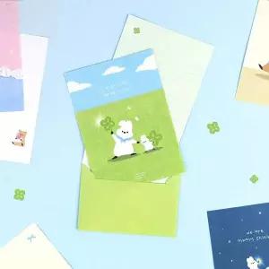 보솜 미니 레터 세트 사무용품