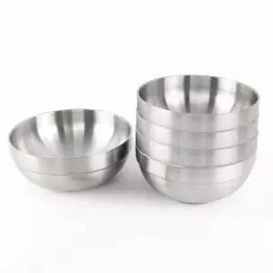 샤틴 스텐 이중 탕기 21cm 5개 젓가락 진공젓가락 탕기 선물