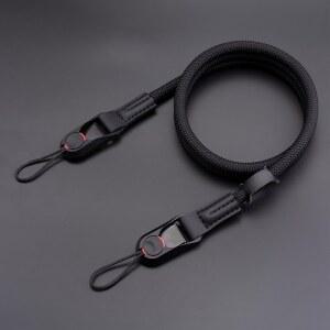 릴리스 조절 가능한 카메라용 로프 내구성 카메라 스트랩 등산 미러리스 DSLR 후지용 폴리