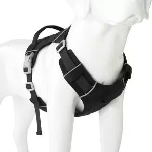 마일 하이 라이프 노 풀 도그 하네스와 반사 스트라이프 소형 중형 대형견 워킹 러닝 트레이닝용 경량