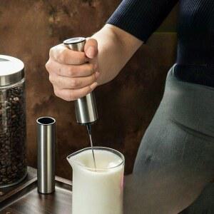 무선 우유 거품기 휴대용 대용량 충전식 휘핑머신 베이킹 핸드거품기 휘핑기 USB 머랭기