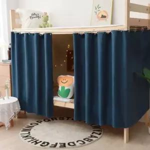 기숙사 이층침대 커튼 싱글침대 침실 2인용침대 생활용품 가림막 벙커침대