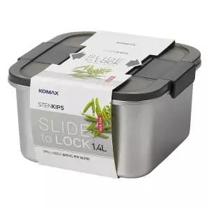 코멕스 스텐킵스 슬라이드 투락 정사각(높은형) 1.4L