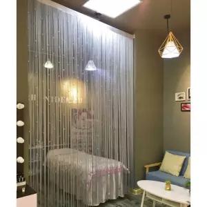 크리스탈 비즈발 비즈 침실비즈발 스팽글 구슬커튼 가림막