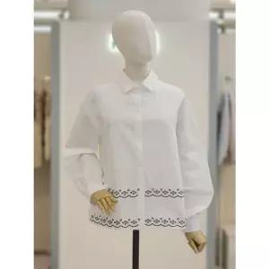 [NS홈쇼핑]이프네 밑단 배색 긴팔 블라우스 (IQ3WBL31)[35723189]