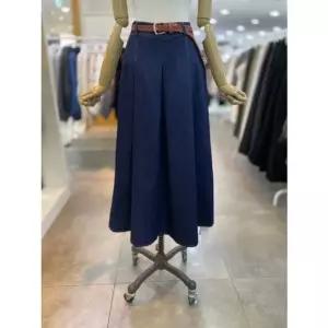 [갤러리아] [클리지]핀턱주름벨트청스커트(CQ2WSK11)