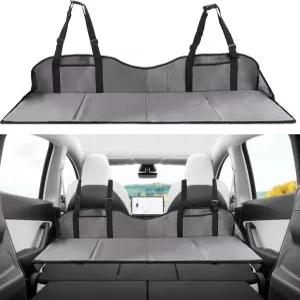 오미스타 비팽창식 자동차 매트리스 뒷좌석 휴대용 접이식 수면 플랫폼 침대 익스텐더 수납 가방이 있는