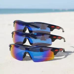 운동 안경 마라톤 러닝 라이딩 네온 고글 스포츠 선글라스