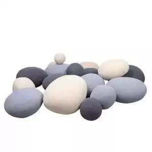 감성 돌모양쿠션 조약돌 인테리어 쿠션 라운지 홈스타일링 소파