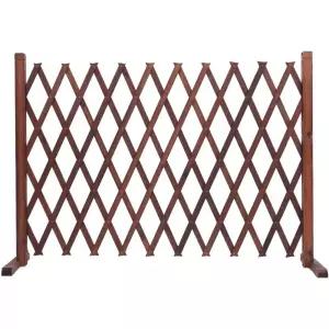 야외 원목울타리 통나무 휀스 가드닝 접이식 정원용품 울타리 나무울타리