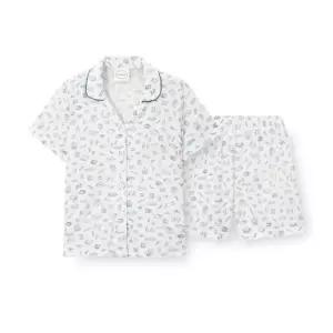 [갤러리아] [오르시떼] 여성 H014 쁘띠주르 반소매 파자마 세트