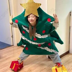 크리스마스 코스튬 트리 코스프레 단체복 파티 빅사이즈