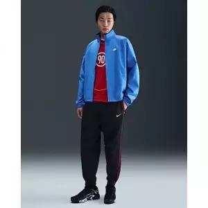 나이키 대한민국 2004 토탈 90 레트로 남성 축구 트랙 팬츠 - 블랙레이저 크림슨화이트 HV4433-010 368360