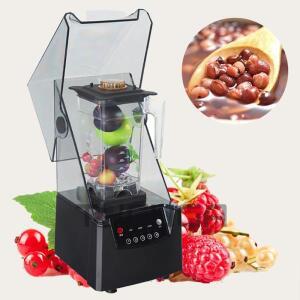 소음 방지 기능이 있는 상업용 블렌더 분쇄 머신 과일 푸드 프로세서 스무디