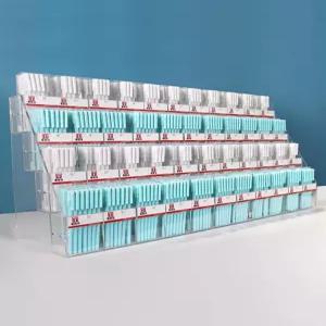 투명 진열대 펜꽂이 아크릴 볼펜스탠드 문구점 정리함 문방구 필기구홀더