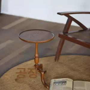 엔틱 원목 쇼파 미니 거실