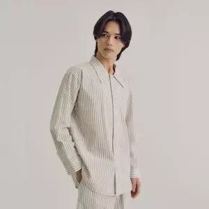 [NS홈쇼핑][오르시떼] 남성 H017 벨레 긴소매+5부팬츠 파자마 세트[35728820]