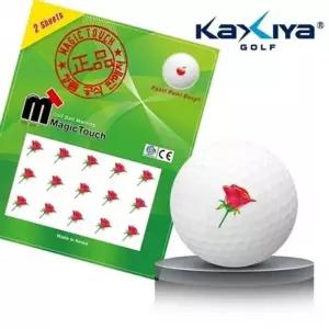 골프공 스티커 매직터치 장미