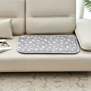 2인용 방석 모던그레이 전기방석 (85x45cm) 2인용 온열매트 온열방석