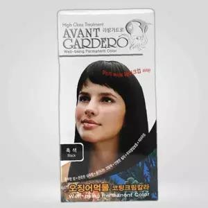 아방가 헤어염색약 오징어먹물 코팅크림칼라 흑색 오징어먹물 흑색 코팅크림칼라