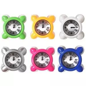 스타 피쉬 무타공 무소음 욕실 주방 흡착식 방수 시계 벽시계 흡착시계_24500975