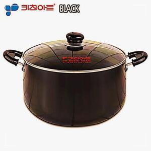 키친아트 쥬노블랙 28cm 곰 깊은 라면 그릇 양은 GHWC54E73