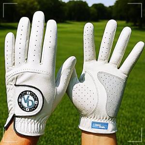 [2개구성] VD 학교 교실 반양피골프장갑 3장 남성왼손23호 양피이중덧댐 HWFHKT92