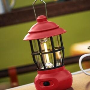 [2개구성] COB 레트로 L4레드 텐트 차박 생활방수 EWC7D852