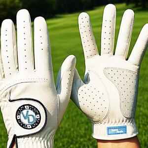 [2개구성] VD 23호 3장 양피이중덧댐 필드장갑 반양피 골프장갑 왼손 AEWFHKT92