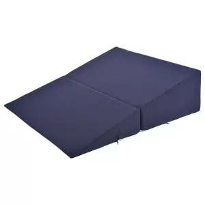 삼각 등받이 쿠션 메모리폼 사무실 경사 베개 침대헤드