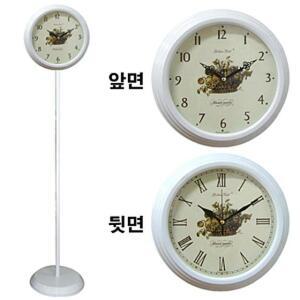 골든벨 GB6052 무소음 스탠드시계 화이트과일 메탈 한국 QW015644