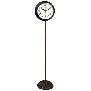 골든벨 GB6033 무소음 월넛 메탈 스탠드시계 제조한국 QW016684