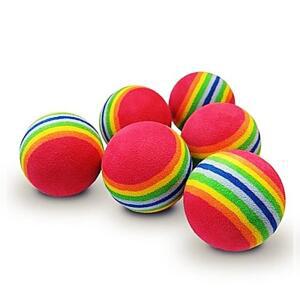 (2개구성) 카시야 관공서 학교 스펀지볼 무지개 6개입 JMW02FC4B