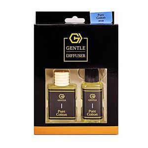 [2개구성] 센트오브코리아 45ml리필 30ml포함-퓨어코튼 젠틀 차량용 퓨어코튼향 디퓨저 FAWB6CCD3